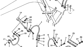 Трубка 209-62-24152 Komatsu