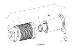 Фильтрующий элемент 848101146 Komatsu