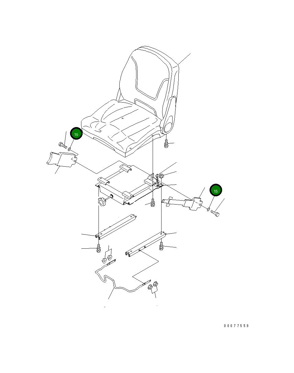 Шайба 22F-57-31170 Komatsu