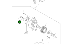 Пружинная шайба YM22217-100000 Komatsu