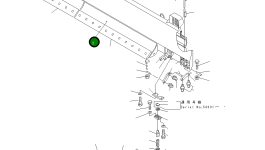 Центральный отвал 416-907-1140 Komatsu