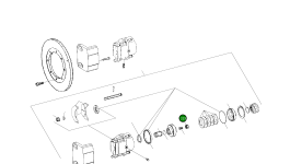 Гайка шестигранная K9000051 Komatsu