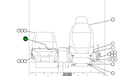 Ремень сиденья 488057 Komatsu