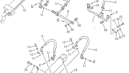 Шланг 07127-01006 Komatsu