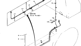 Трубка 175-04-25150 Komatsu