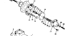 Корпус M710040320011 Komatsu