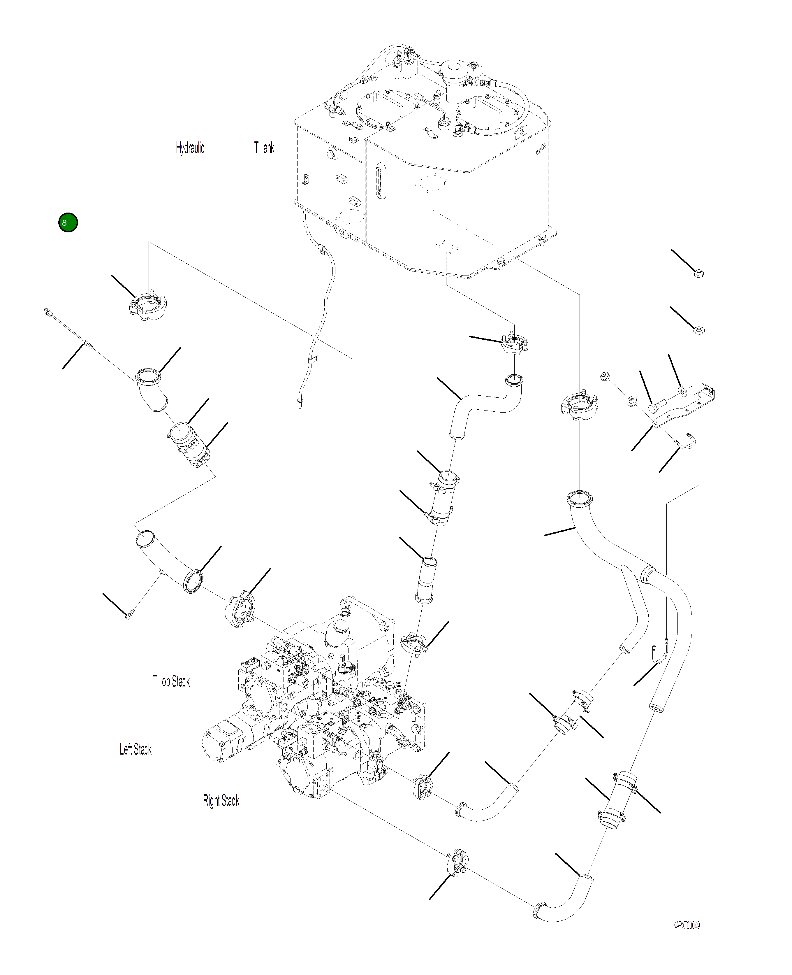Клапан 4A1-62-24490 Komatsu