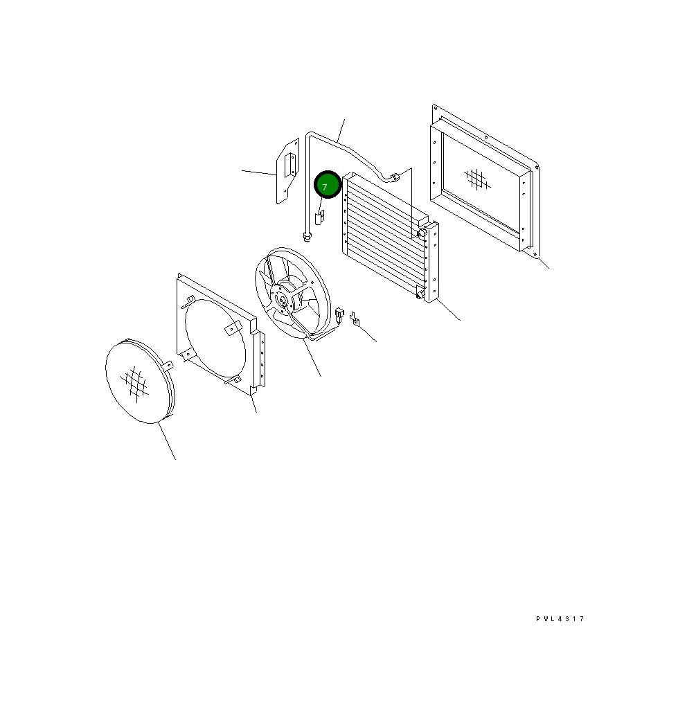 Хомут TW7025-0680 Komatsu
