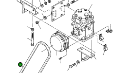 Приводной ремень 1213 521 H2 Komatsu