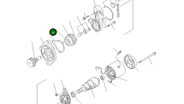 Шариковый подшипник YM171008-77730 Komatsu