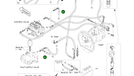 Шланг PF1/4-1250L 2184-1061D21 Komatsu