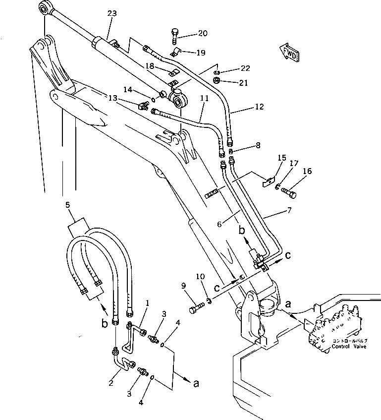 Шланг FF7814-62470 Komatsu