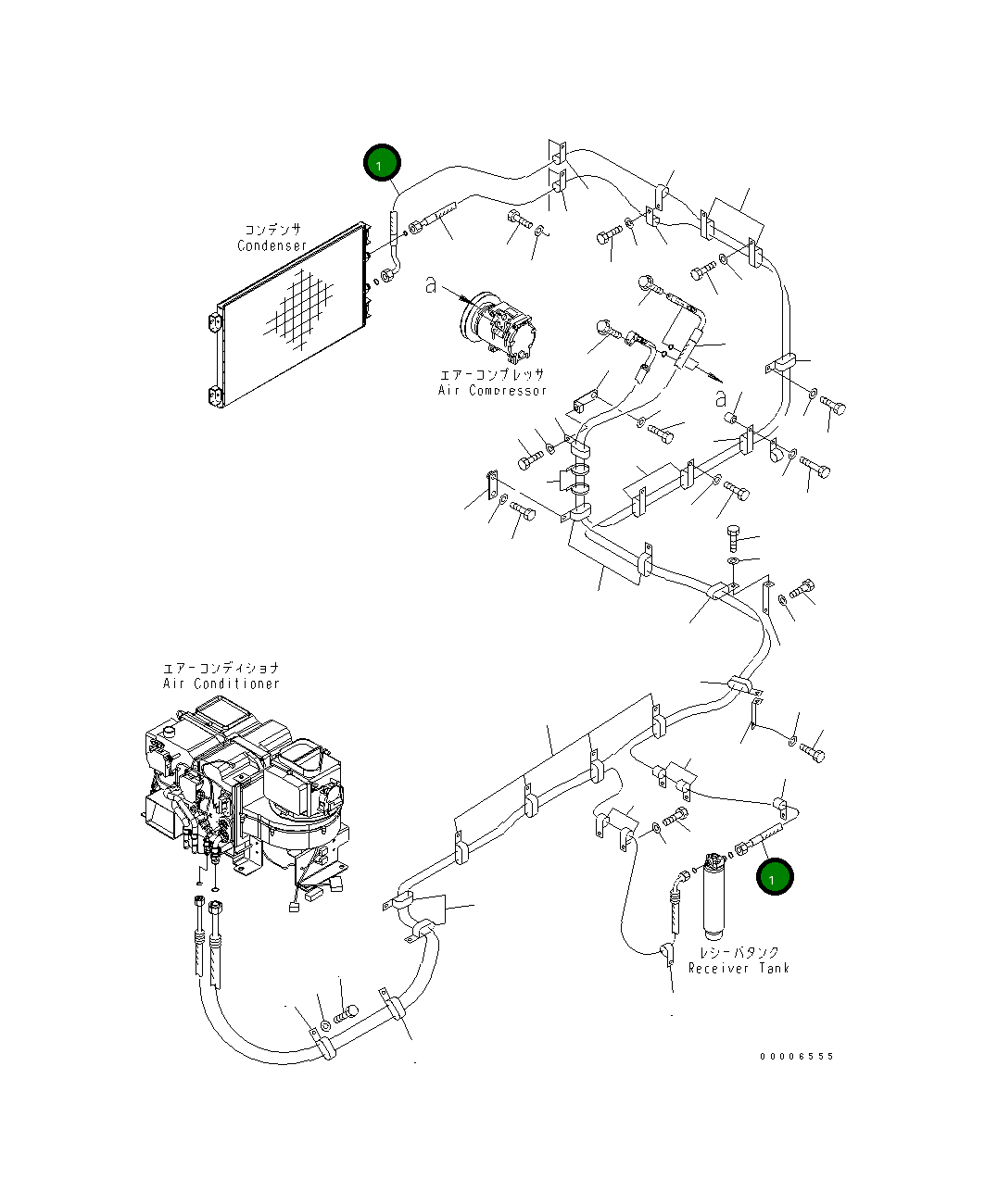 Шланг 5700MM 209-979-7781 Komatsu