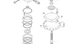 Шариковый подшипник S6005090 Komatsu