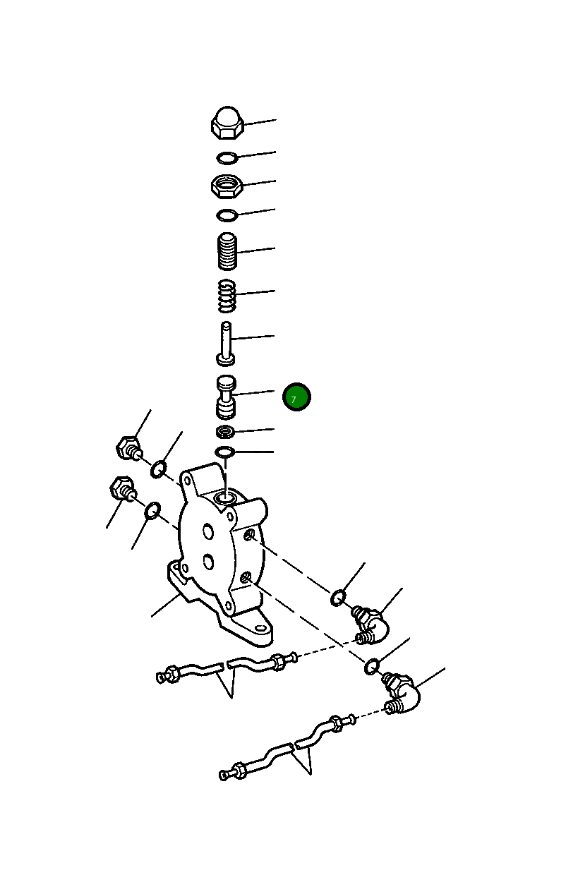 Клапан 1133 933 C1 Komatsu