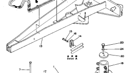Шланг 07123-20410 Komatsu