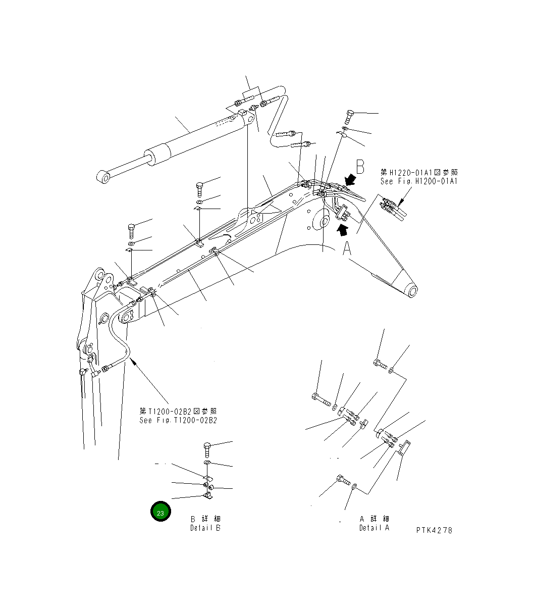 Сиденье 202-973-6430 Komatsu