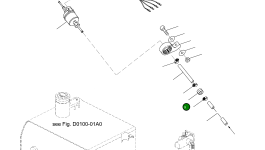 Фильтр топливный 20G-04-H0P08 Komatsu