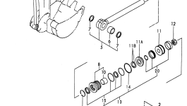 Гайка YM171711-72130 Komatsu