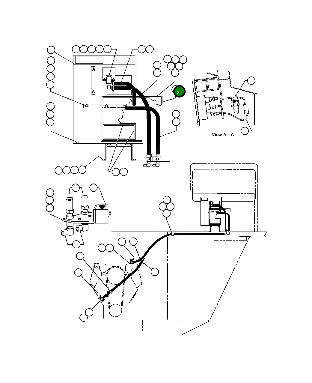 Фильтр воздушный PB7001 Komatsu