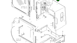 Штанга (приварная) 428-979-1130 Komatsu