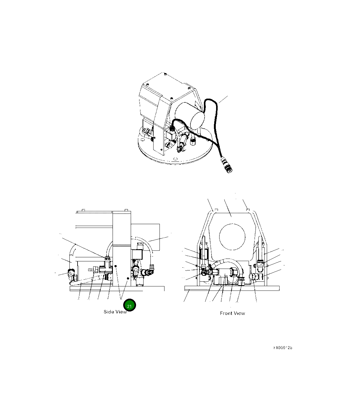 Стопорная гайка 4A1-925-1180 Komatsu