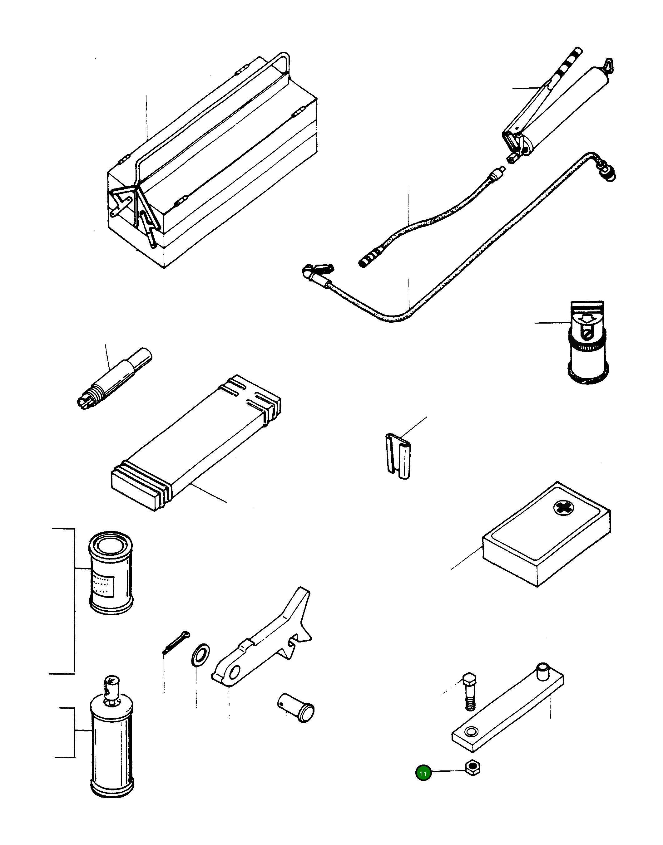 Гайка 1443756X1 Komatsu