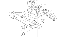 Подшипник поворота 109-00030B Komatsu