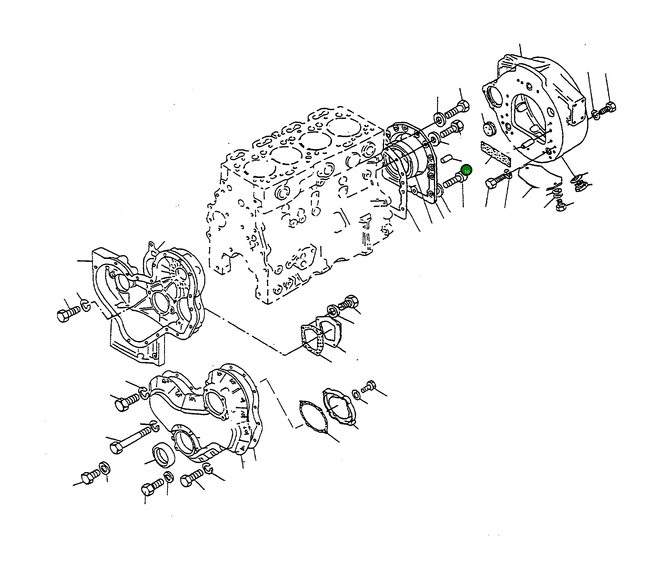 Штифт 4906652M1 Komatsu