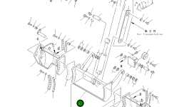 Отвал в сборе 21F-914-0021 Komatsu