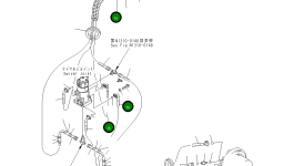 Шланг в сборе, 2400MM 208-62-63320 Komatsu