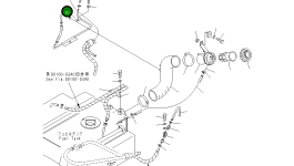 Хомут 362-43-18840 Komatsu