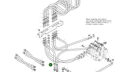 Шланг PF3/4-1150L DS2013393 Komatsu