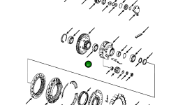 Конический роликовый подшипник 716 802 C91 Komatsu
