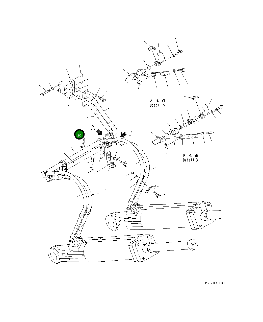 Хомут 175-78-24281 Komatsu
