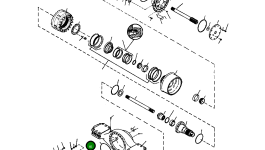 Шпилька ED 3 584 Komatsu