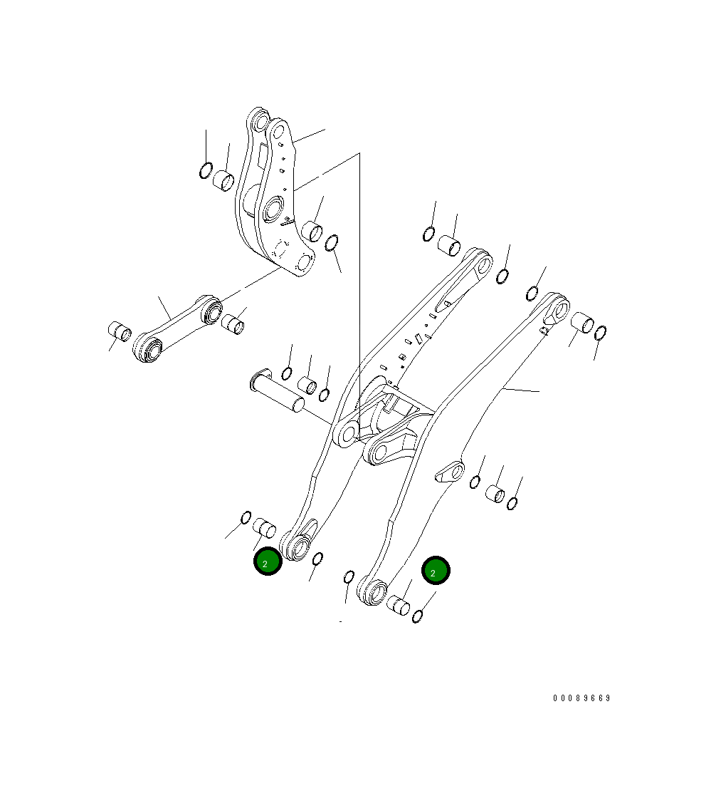 Втулка 426-N42-3910 Komatsu