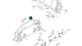 Отвал 198-71-41130 Komatsu