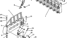 Отвал в сборе 144-Z03-1110 Komatsu
