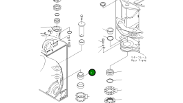 Втулка 42C-46-13180 Komatsu