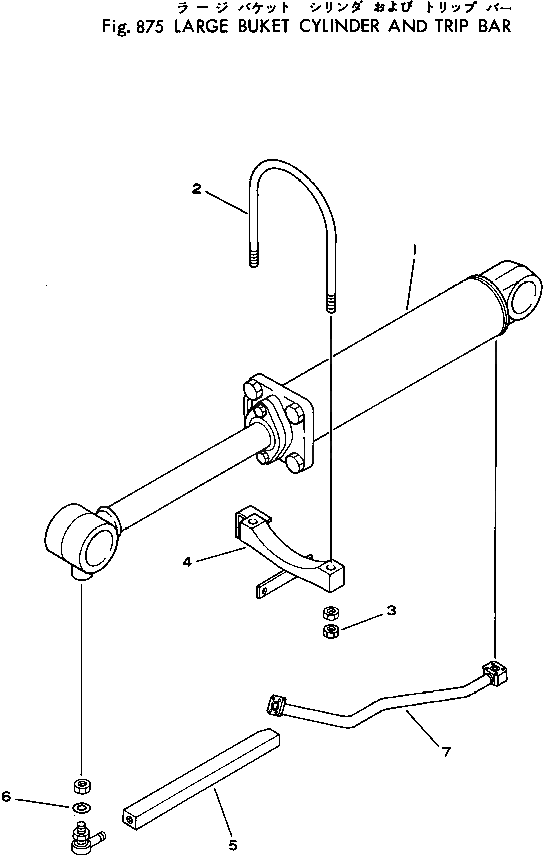 Штанга 385-10253271 Komatsu