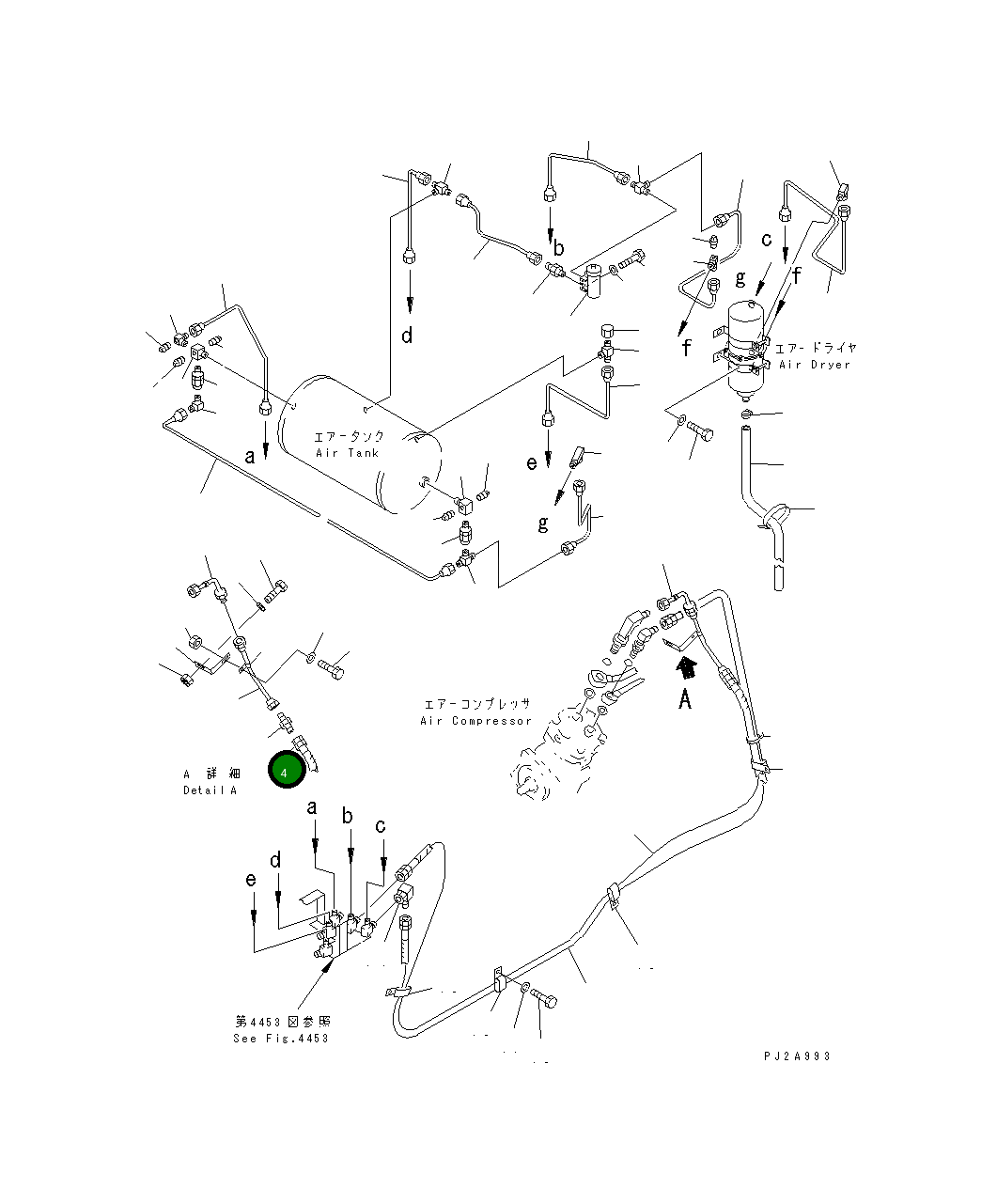 Шарнир 235-44-32150 Komatsu
