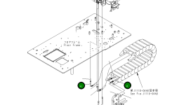 Шланг 2900MM 20Y-979-7270 Komatsu