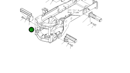 Правая штанга 421-S13-2221 Komatsu