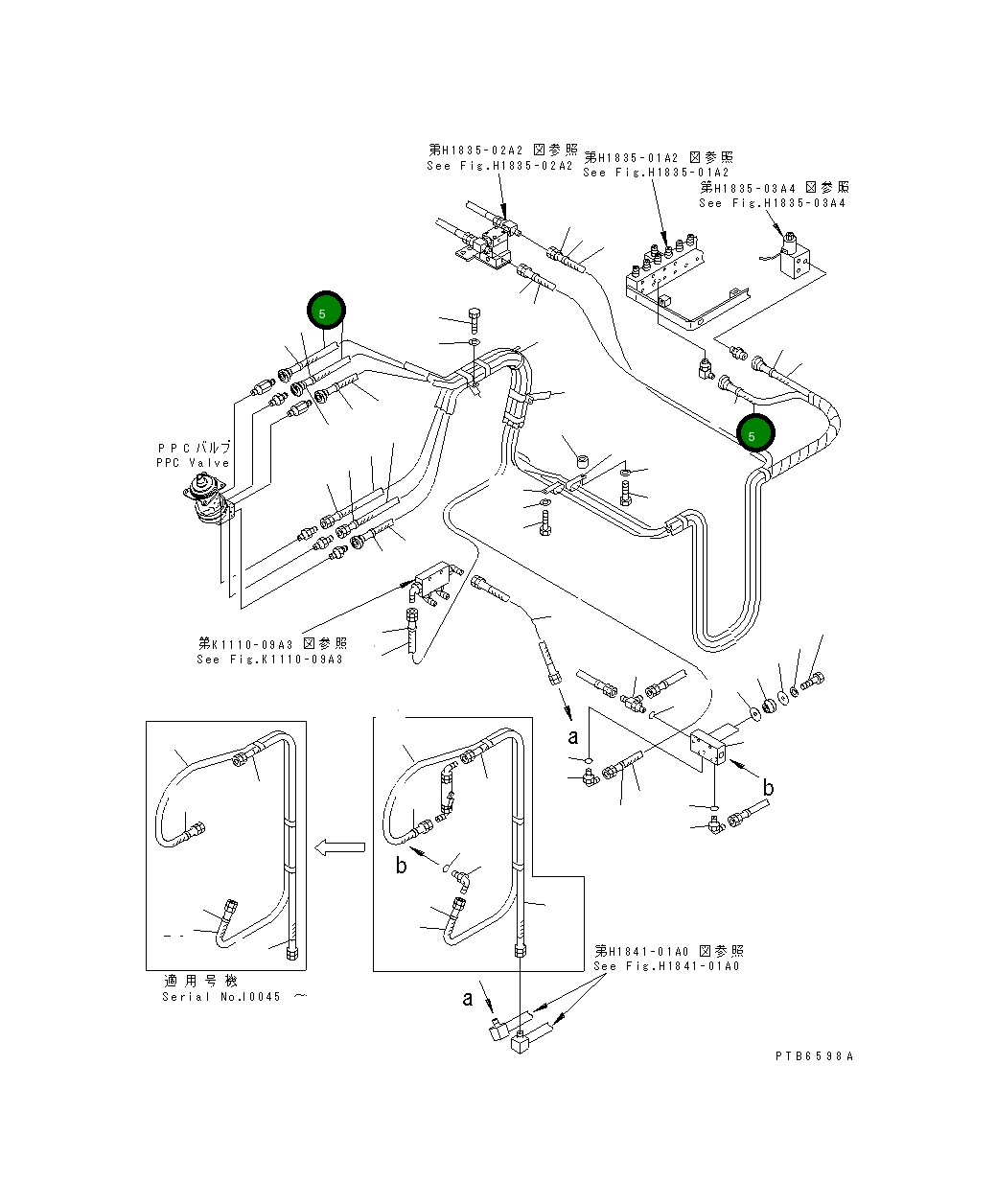 Шланг 3800MM 209-62-76850 Komatsu