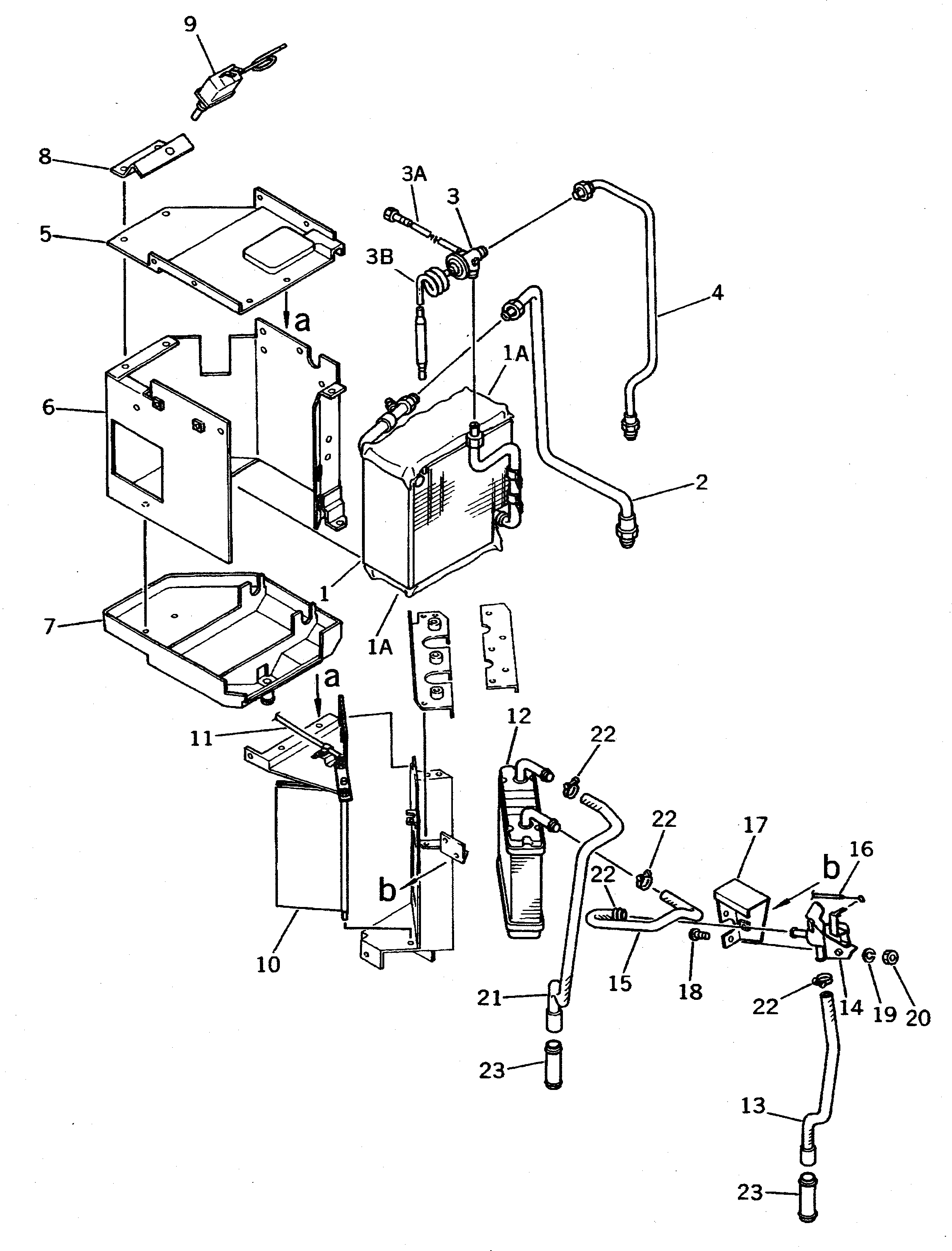 Трубка 425-07-11970 Komatsu
