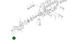 Гайка DK131325-2600 Komatsu