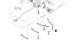 Хомут 2A56213811 Komatsu