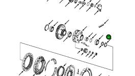 Конический роликовый подшипник 716 808 C91 Komatsu