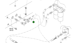 Шланг в сборе DN20x3700 516 366 98 Komatsu